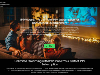 iptvhouse.tv Webseite Vorschau