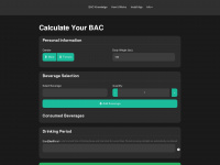 blood-alcohol-calculator.com Webseite Vorschau