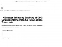 beiladung-salzburg.at Webseite Vorschau