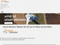 der-windmeister.de Webseite Vorschau