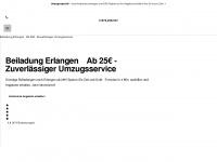 beiladung-erlangen.de Webseite Vorschau