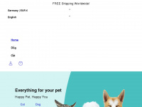 kingdompetshop.com Webseite Vorschau