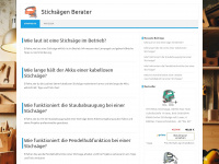 stichsägen-berater.de Webseite Vorschau