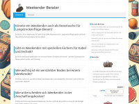 weekender-berater.de Webseite Vorschau