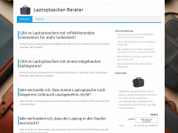 laptoptaschen-berater.de Webseite Vorschau