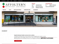 apothekeaffoltern.ch Webseite Vorschau