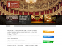 teatrodellafortuna.it Webseite Vorschau