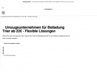 beiladung-trier.de Webseite Vorschau