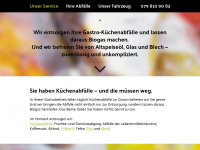 gastro-recycling-service.ch Webseite Vorschau