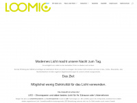 loomic-led.de Webseite Vorschau