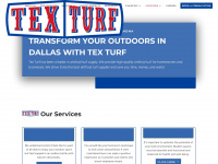 tex-turf.com Webseite Vorschau