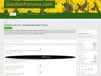 gardenforums.com Webseite Vorschau