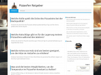 pizzaofen-ratgeber.de Webseite Vorschau