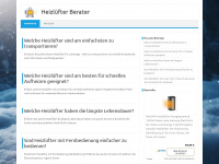 heizlüfter-berater.de Webseite Vorschau