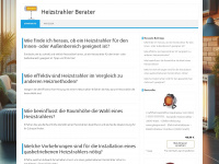 heizstrahler-berater.de Webseite Vorschau