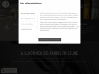 kaindl-friseur.de Webseite Vorschau