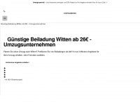 beiladung-witten.de Webseite Vorschau