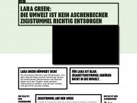 lara-green.ch Webseite Vorschau