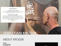 sebastian-krueger-art.com Webseite Vorschau