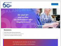 klangwelt60plus.com Webseite Vorschau