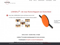 lenkball.de Webseite Vorschau