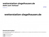 wetterstation-ziegelhausen.de Webseite Vorschau