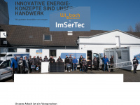 imsertec.de Webseite Vorschau