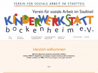 kinder-werkstatt.com Webseite Vorschau