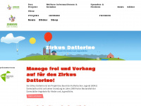 zirkus-datterino.de Webseite Vorschau