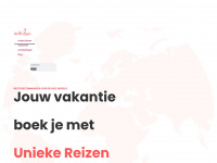 uniekereizen.nl Webseite Vorschau