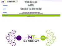 mt-synergy.de Webseite Vorschau