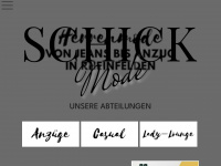 schickmode.de Webseite Vorschau