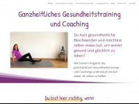 sandraluening.com Webseite Vorschau