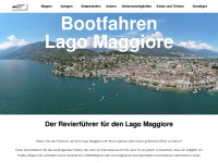 bootfahren-lago-maggiore.ch Webseite Vorschau