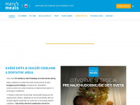 marysmeals.sk Webseite Vorschau