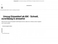 umzugsfirma-heiner-duesseldorf.de Webseite Vorschau