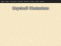 czycholl-obstanbau.de Webseite Vorschau