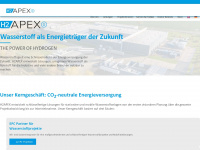 h2apex.com Webseite Vorschau