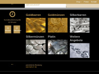 jetzer-gold.ch Webseite Vorschau