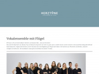 herztoene-ensemble.de Webseite Vorschau