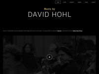 davidhohl.ch Webseite Vorschau