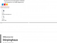 shk-doerpinghaus.de Webseite Vorschau