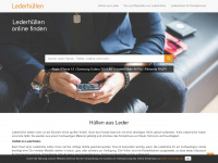 lederhuellen24.de Webseite Vorschau