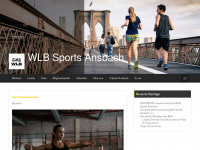 wlb-sports-ansbach.de Webseite Vorschau