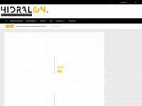hidralon.eu Webseite Vorschau