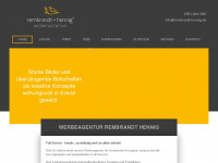 rembrandt-hennig.de Webseite Vorschau
