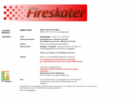 fireskater.de Webseite Vorschau