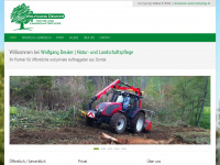 deuker-landschaftspflege.de Webseite Vorschau