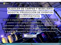 eventos-bogota.com Webseite Vorschau