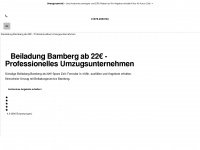 beiladung-bamberg.de Webseite Vorschau